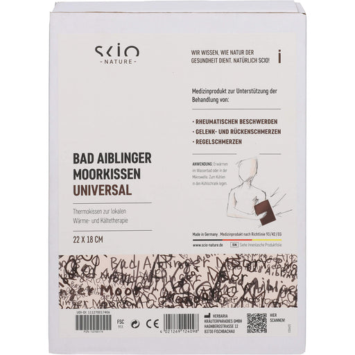 MOORKISSEN BAD AIBLINGER UNIVERSAL 22x18cm, 1 St PAM