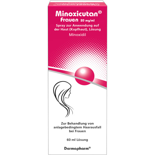 Minoxicutan Frauen 20 mg/ml Spray zur Anwendung auf der Haut, 60 ml Lösung