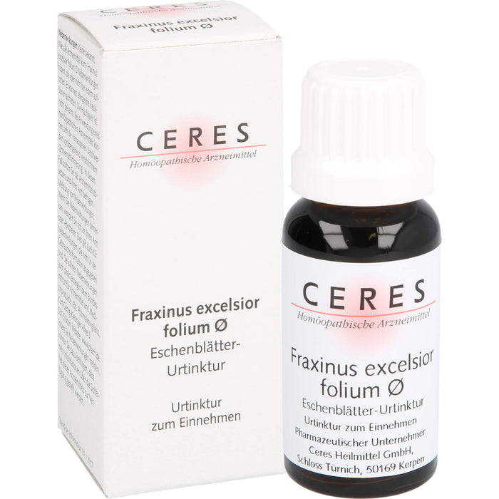 Ceres Fraxinus excelsior folium Urtinktur, 20 ml TEI