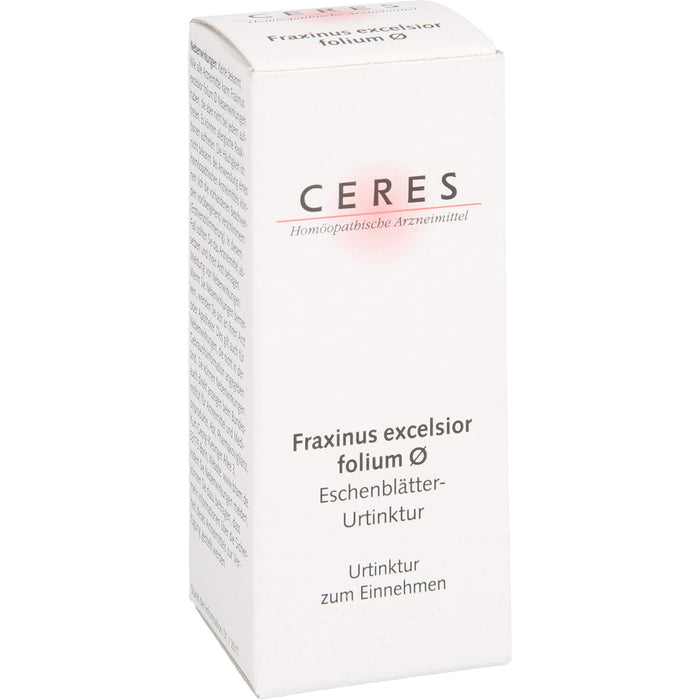 Ceres Fraxinus excelsior folium Urtinktur, 20 ml TEI