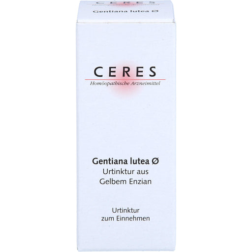 Ceres Gentiana lutea Urtinktur, 20 ml Lösung