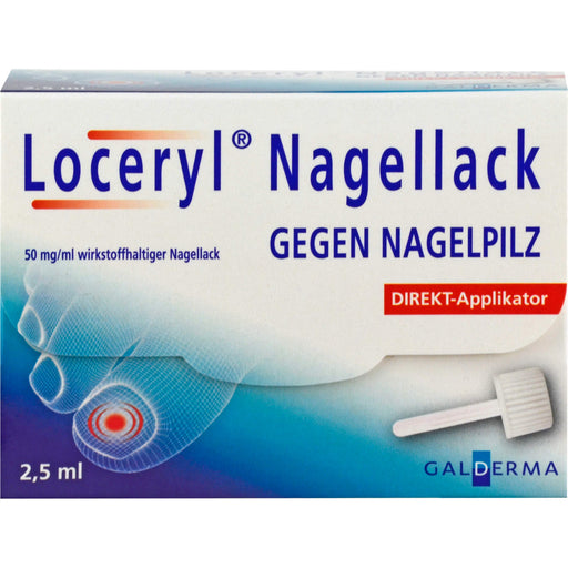 Loceryl kohlpharma Nagellack gegen Nagelpilz Direkt-Applikator, 2.5 ml Wirkstoffhaltiger Nagellack