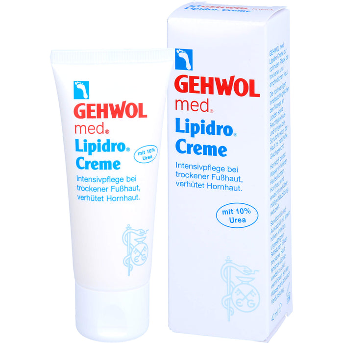 GEHWOL med Lipidro-Creme bei trockener Fußhaut, 40 ml Creme