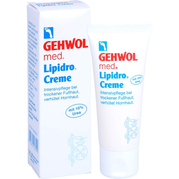 GEHWOL med Lipidro-Creme bei trockener Fußhaut, 40 ml Creme