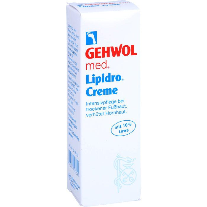 GEHWOL med Lipidro-Creme bei trockener Fußhaut, 40 ml Creme