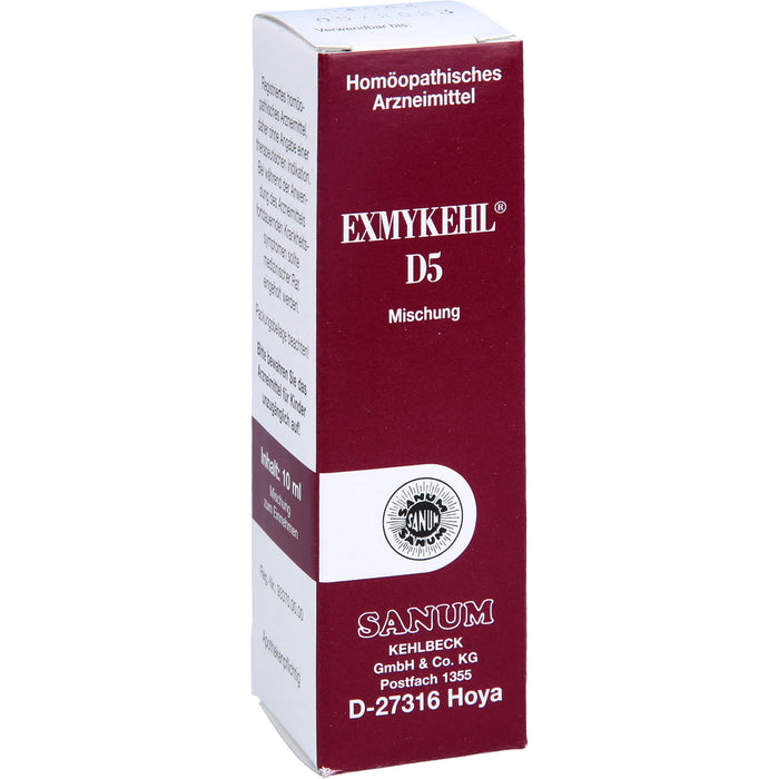 SANUM-KEHLBECK Exmykehl D5 Mischung, 10 ml Lösung
