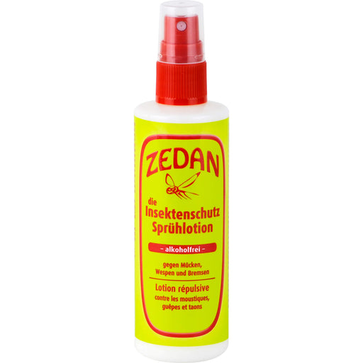 ZEDAN die Insektenschutz Sprühlotion gegen Mücken, Wespen und Bremsen, 100 ml Lösung