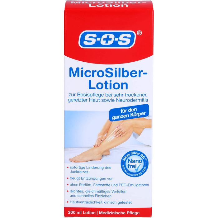 SOS Microsilber Lotion, 200 ml LOT