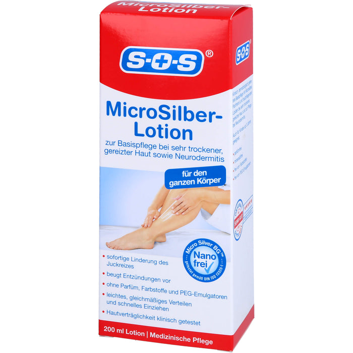 SOS Microsilber Lotion, 200 ml LOT