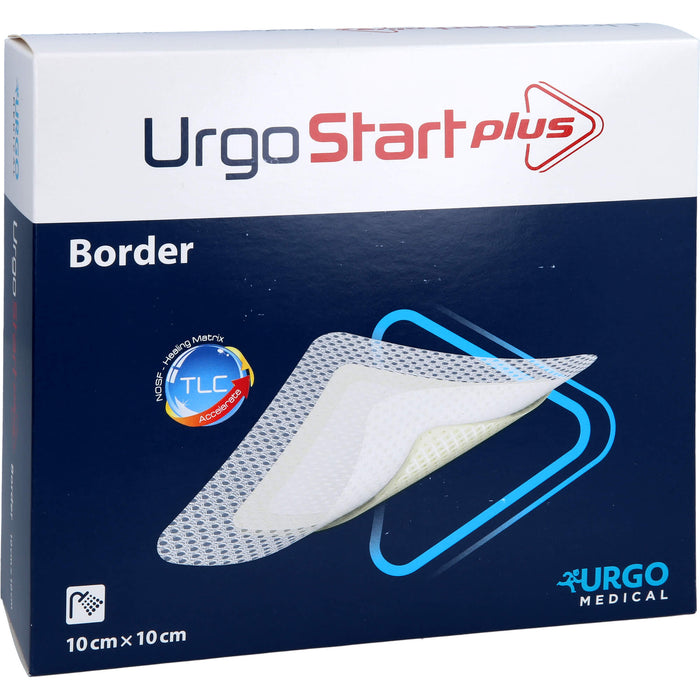 UrgoStart Plus Border 10x10 cm, 10 St VER