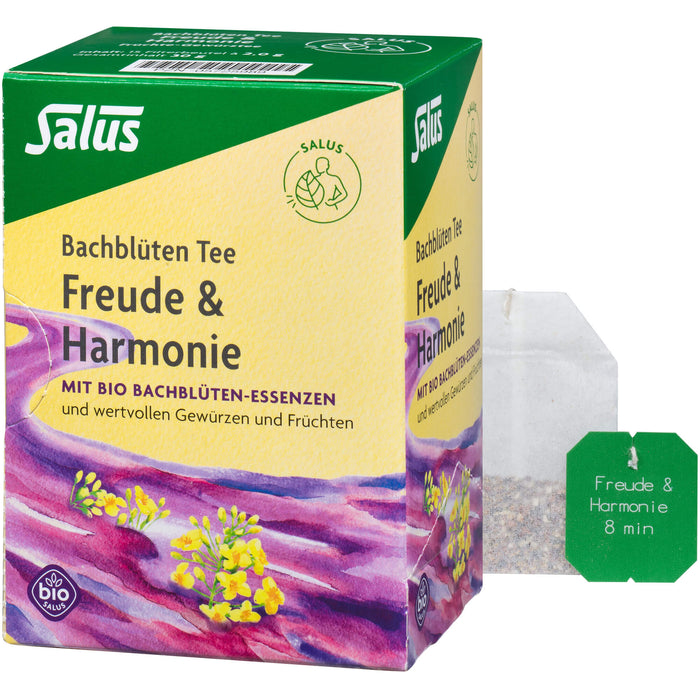 Salus Bachblüten Tee Freude & Harmonie bio, 15 St. Filterbeutel