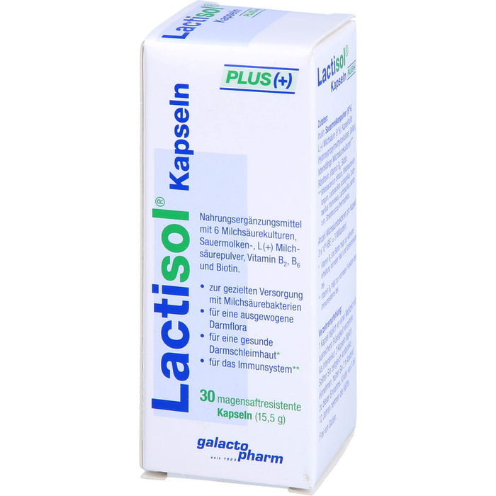 Lactisol Kapseln Plus, 30 St. Kapseln