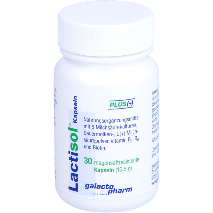 Lactisol Kapseln Plus, 30 St KMR