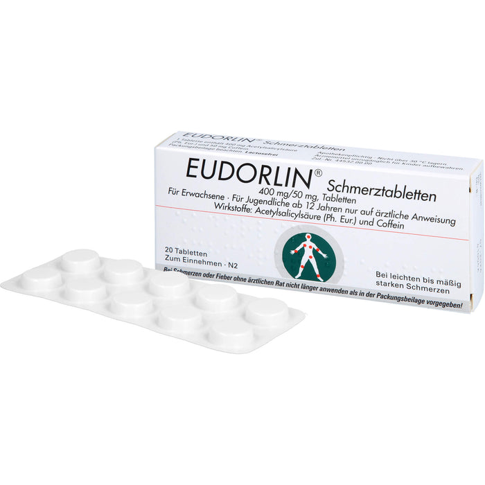 EUDORLIN Schmerztabletten, 20 St. Tabletten