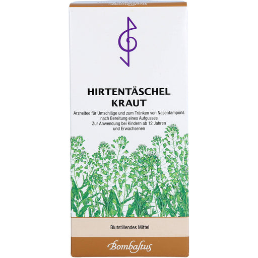 Bombastus Hirtentäschelkraut-Tee blutstillendes Mittel, 60 g Tee