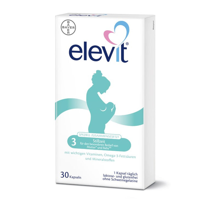 Elevit 3 Stillzeit Kapseln, 30 St. Kapseln