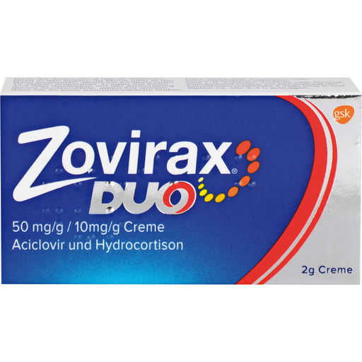 Zovirax duo Creme, 2 g Creme