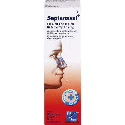 Septanasal Nasenspray Lösung zur Abschwellung, 10 ml Lösung