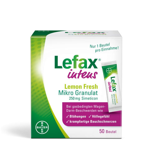 Lefax Intens Lem Fre 250mg, 50 St GRA