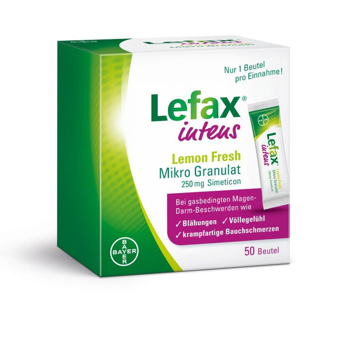 Lefax Intens Lem Fre 250mg, 50 St GRA