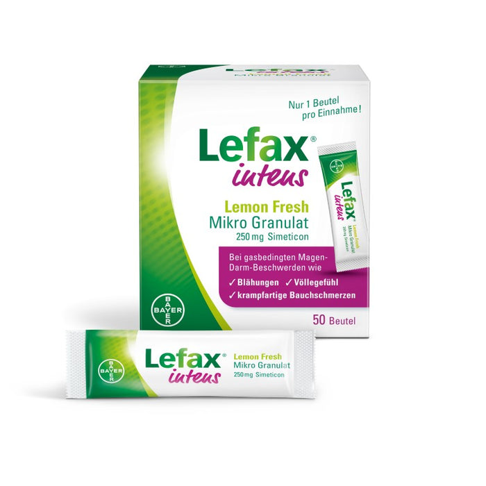 Lefax Intens Lem Fre 250mg, 50 St GRA