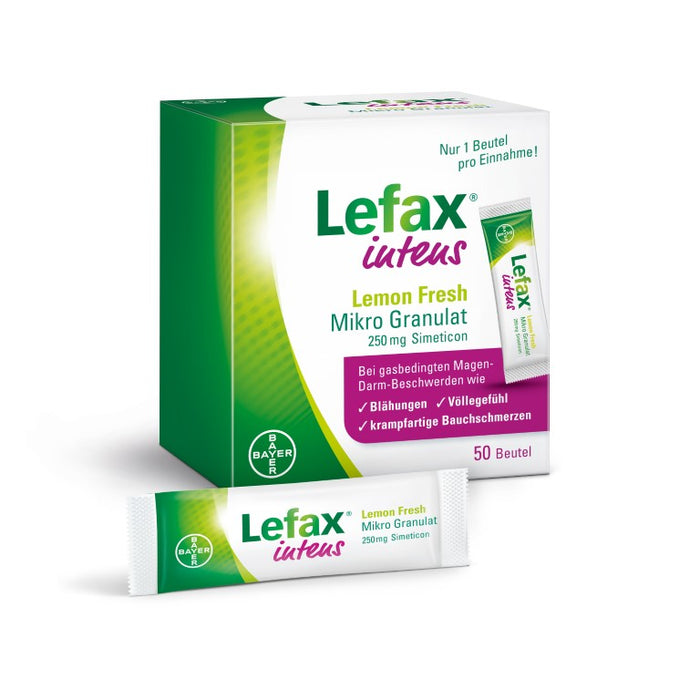 Lefax Intens Lem Fre 250mg, 50 St GRA