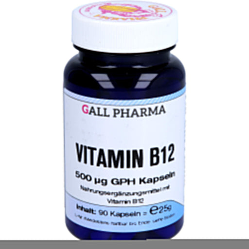 GALL PHARMA Vitamin B12 500 ug GPH Kapseln, 90 St. Kapseln