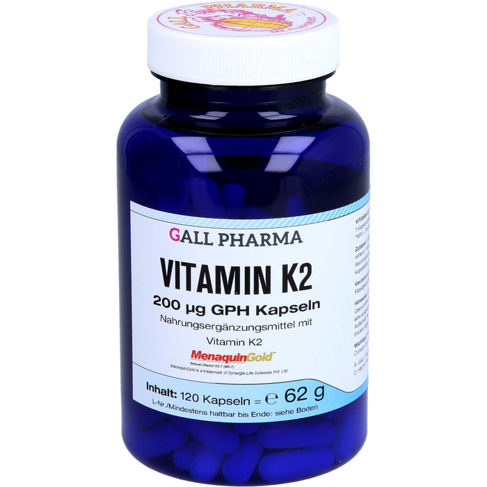 VITAMIN K2 200 ug GPH Kapseln, 120 St KAP