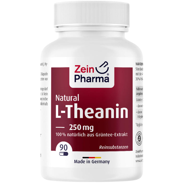 ZeinPharma L-Theanin 250 mg Kapseln, 90 St. Kapseln