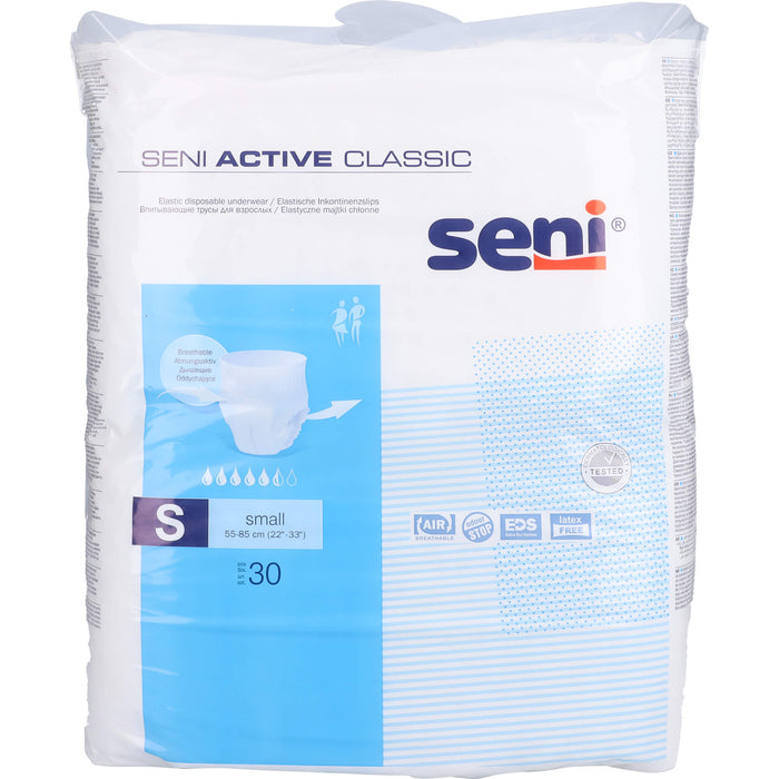 Seni Active Classic Windelhosen Small, 30 St. Windelhosen