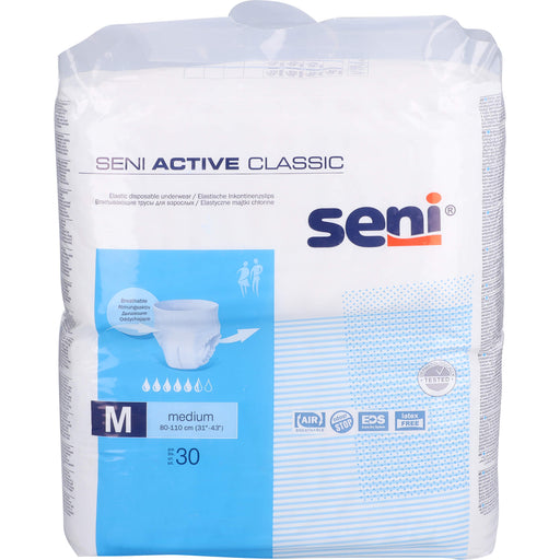 Seni Active Classic elastische Inkontinenzslips Medium, 30 St. Slips