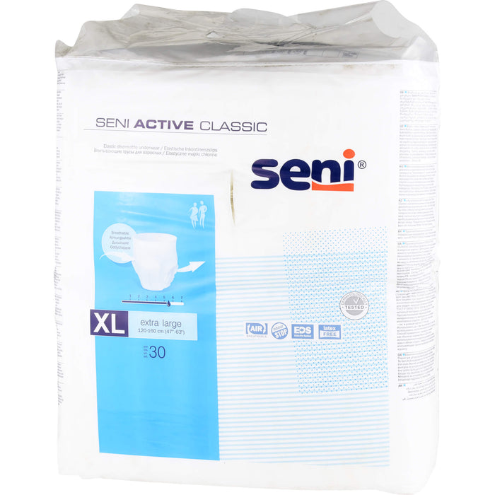 Seni Active Classic Extra Large elastische Inkontinenzslips, 30 St. Slips