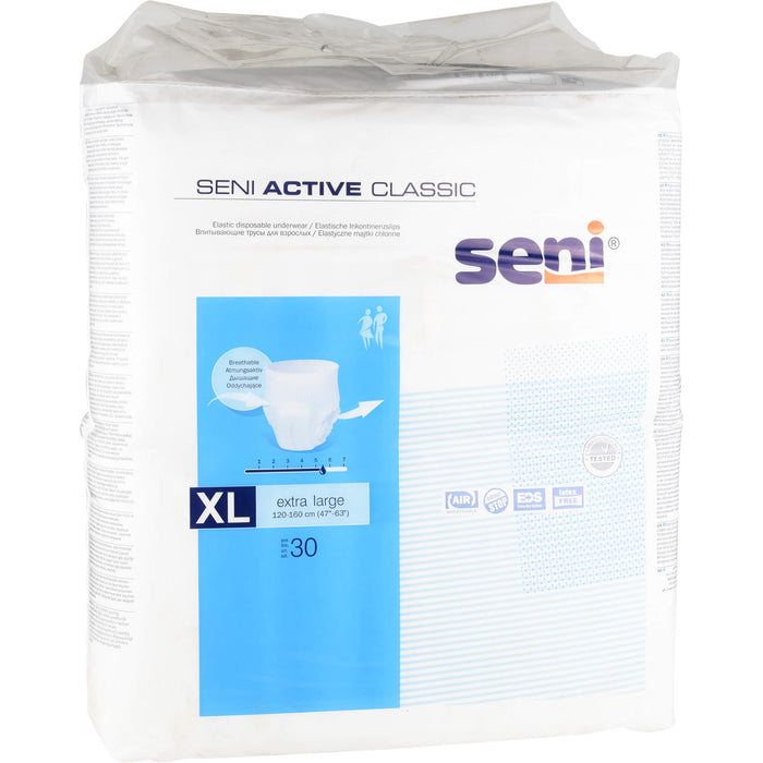 Seni Active Classic Extra Large elastische Inkontinenzslips, 30 St. Slips