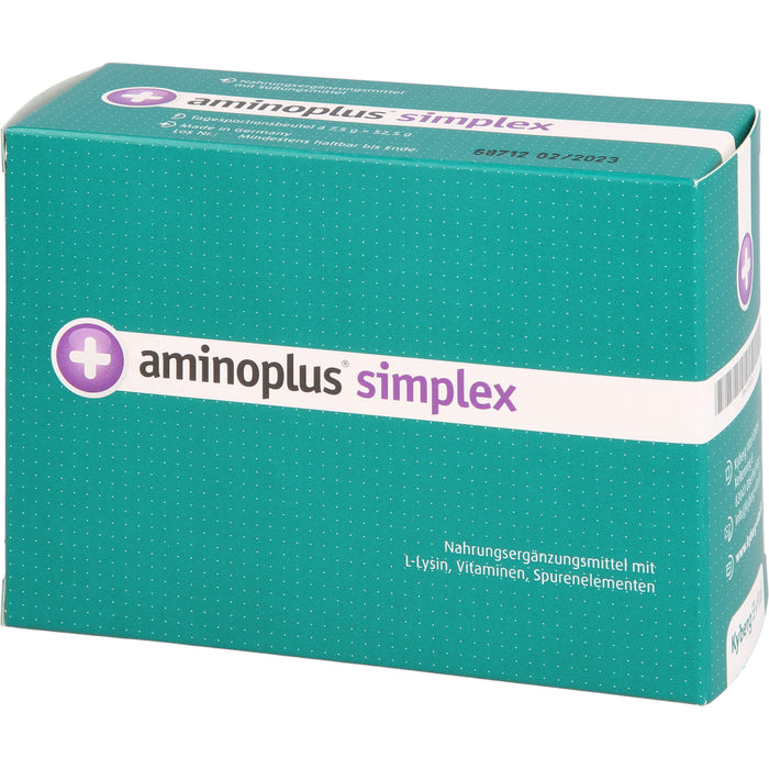 aminoplus simplex Tagesportionsbeutel, 7 pcs. Sachets
