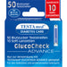 Testamed GlucoCheck Advance 50 Blutzucker Teststreifen mit 10 Soft-Lanzetten, 1 St. Kombipackung