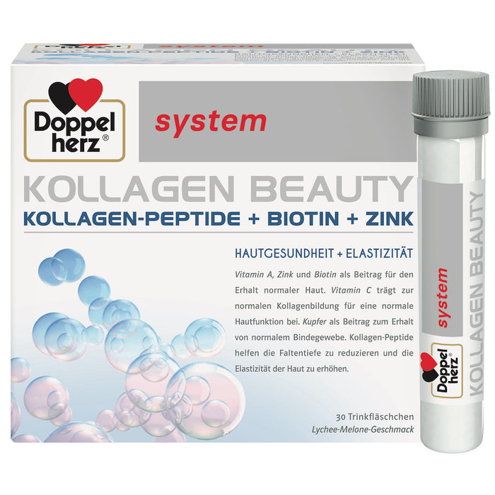 Doppelherz system Kollagen Beauty Trinkfläschchen, 30 St. Ampullen