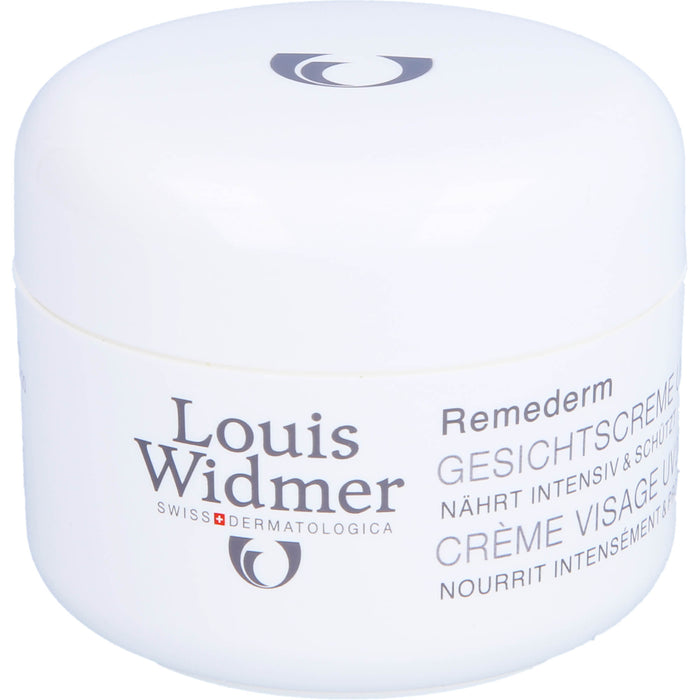 Widmer Remederm Gesichtscreme UV 20 unparf., 50 ml Creme