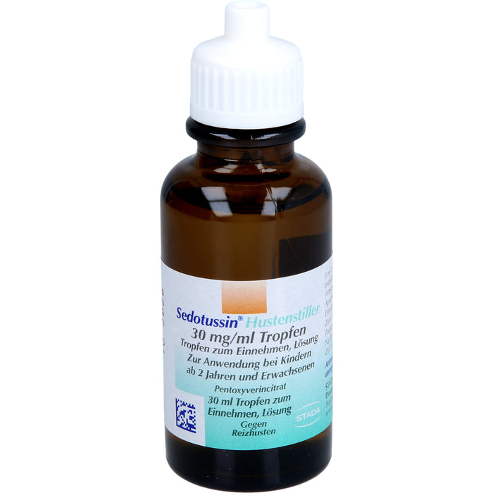 Sedotussin Hustenstiller Tropfen gegen Reizhusten, 30 ml Lösung