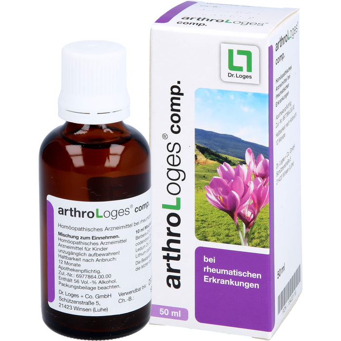 arthroLoges comp. Mischung bei rheumatischen Erkrankungen, 50 ml Solution