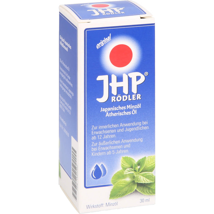 JHP Rödler Japanisches Minzöl ätherisches Öl, 30 ml ätherisches Öl