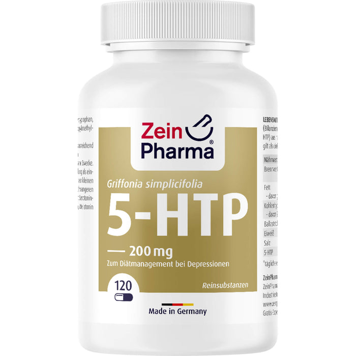 Zein Pharma Griffonia 5-HTP 200 mg Kapseln, 120 St. Kapseln
