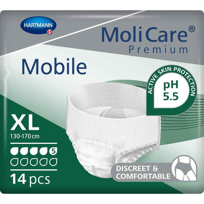 MoliCare Premium Mobile 5 Tropfen Gr. XL, 14 St 
