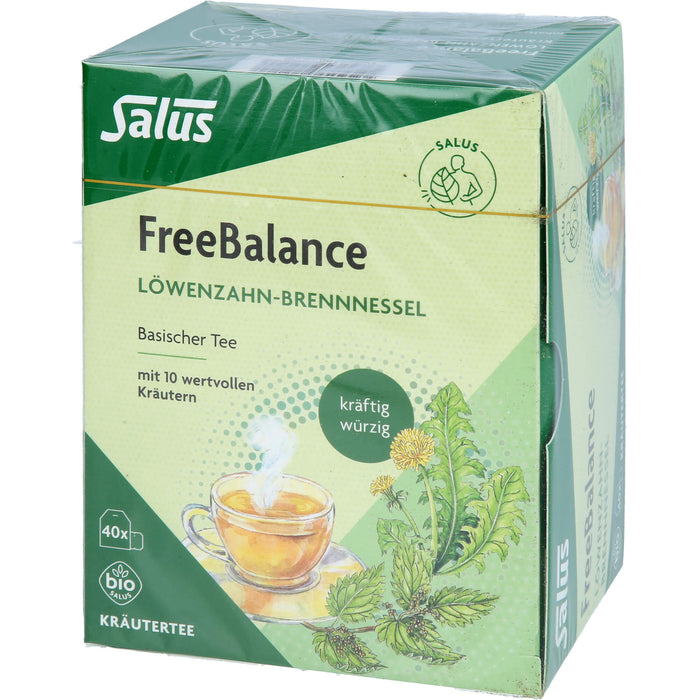 Salus FreeBalance Löwenzahn-Brennnessel Tee bio, 40 St. Filterbeutel