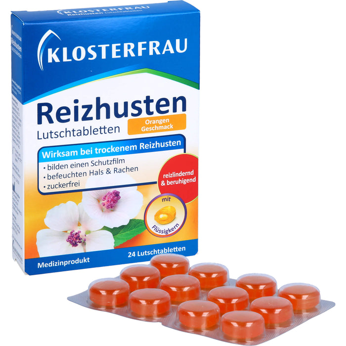 Klosterfrau Reizhusten Lutschtabletten, 24 St. Tabletten