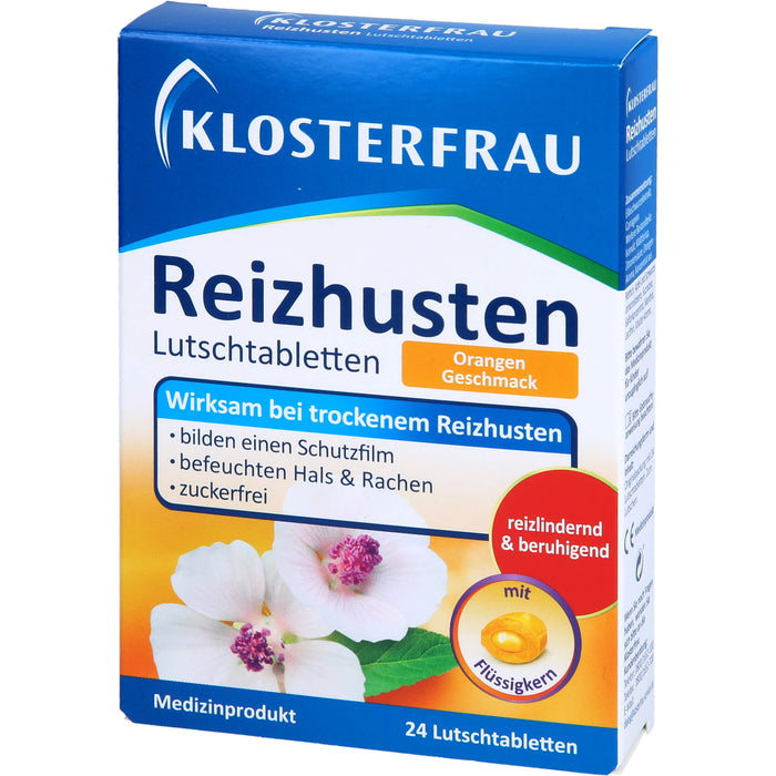 Klosterfrau Reizhusten Lutschtabletten, 24 St. Tabletten