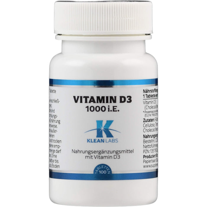 Vitamin D 1000 i.E., 100 St TAB