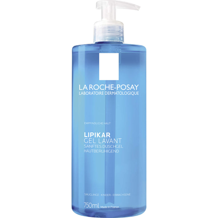La Roche-Posay Lipikar Gel Lavant hautberuhigendes, sanftes Duschgel für trockene, empfindliche Haut, 750 ml Duschgel