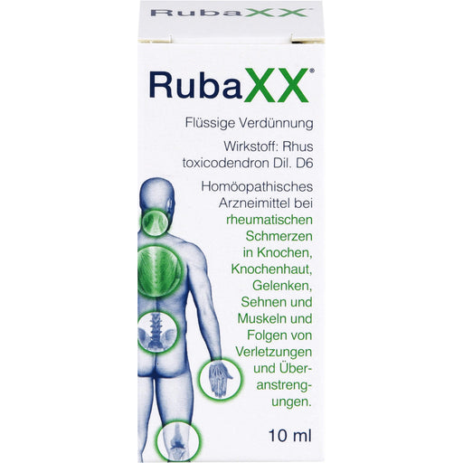 RubaXX Tropfen bei Erkrankungen des Bewegungsapparates, 10 ml Lösung