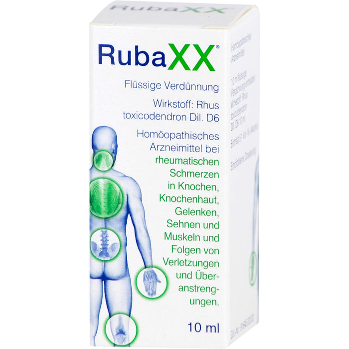 RubaXX Tropfen bei Erkrankungen des Bewegungsapparates, 10 ml Lösung