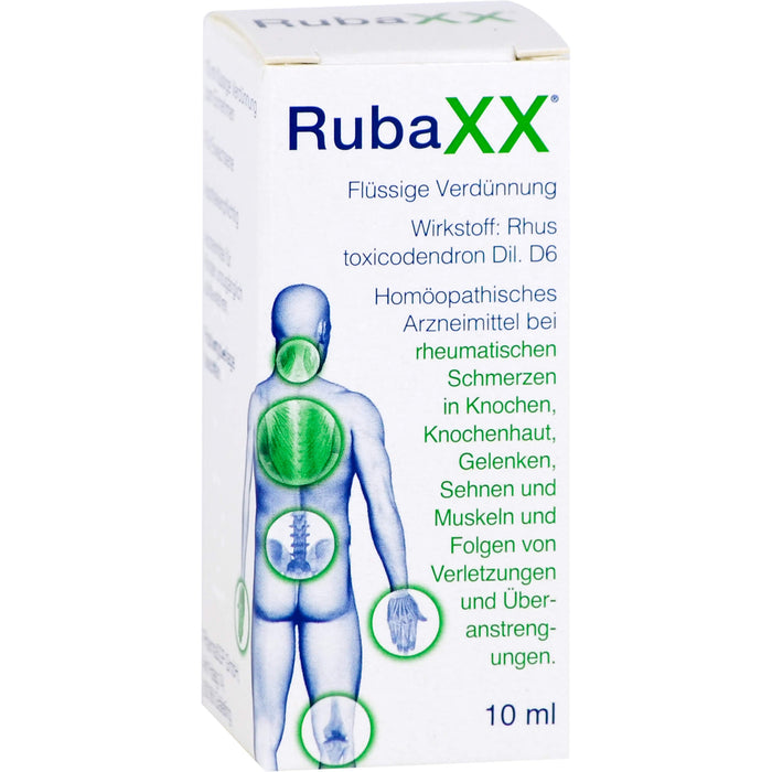RubaXX Tropfen bei Erkrankungen des Bewegungsapparates, 10 ml Lösung
